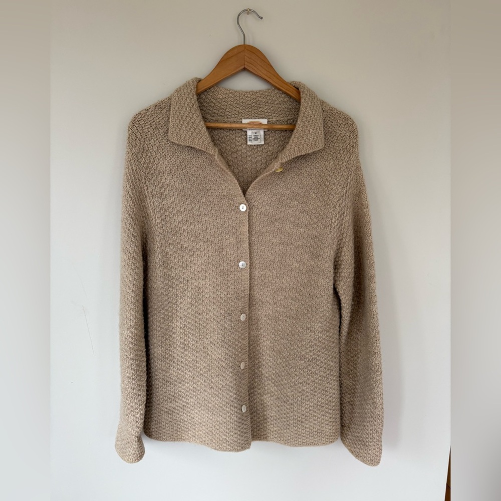 Pretty Talbots Handknit Cardigan